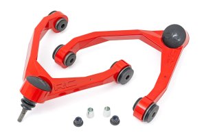 GMC Sierra 1500 Control Arms - Upper - Rough Country - Forged - Red - '07-'18